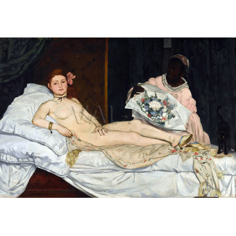 РЕПРОДУКЦИИ НА КАРТИНИ Олимпия (1863)